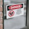 Signmission Radiation & Laser Sign, 3.5 in H x 5 in W, Vinyl Decal, Rectangle OS-2PACK-DS-D-35-L-1694 - alternate 6